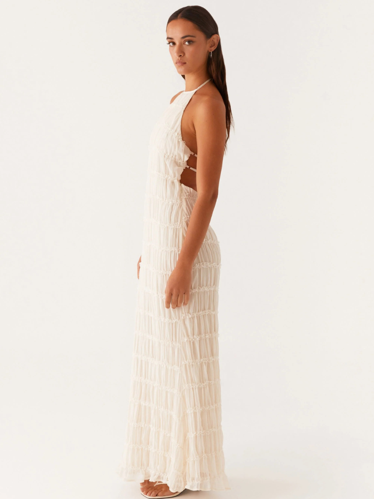 Daria – Airy Halter Maxi Dress