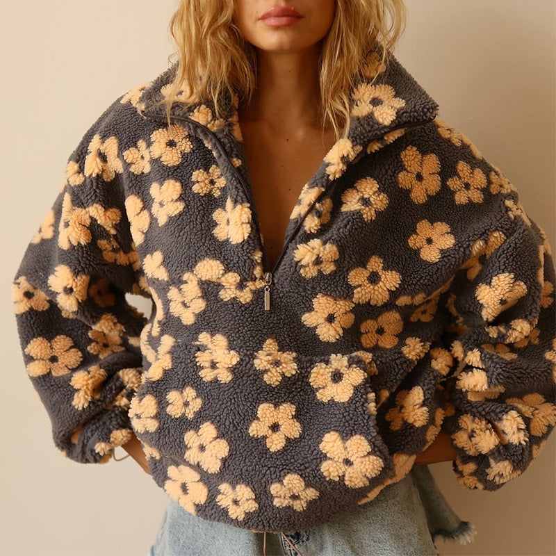 Daisy | Autumn Fleece Pullover