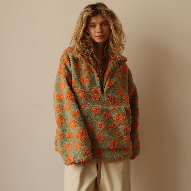 Daisy | Autumn Fleece Pullover