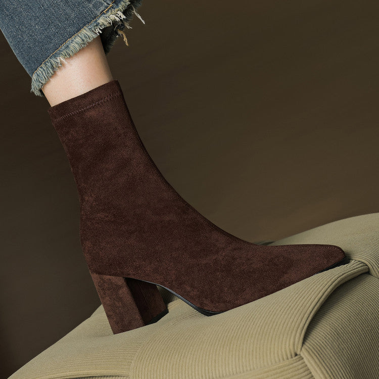 Siena Suede Ankle Boots