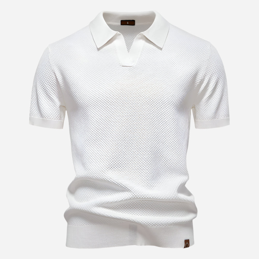 Alonso – Structured Polo Shirt