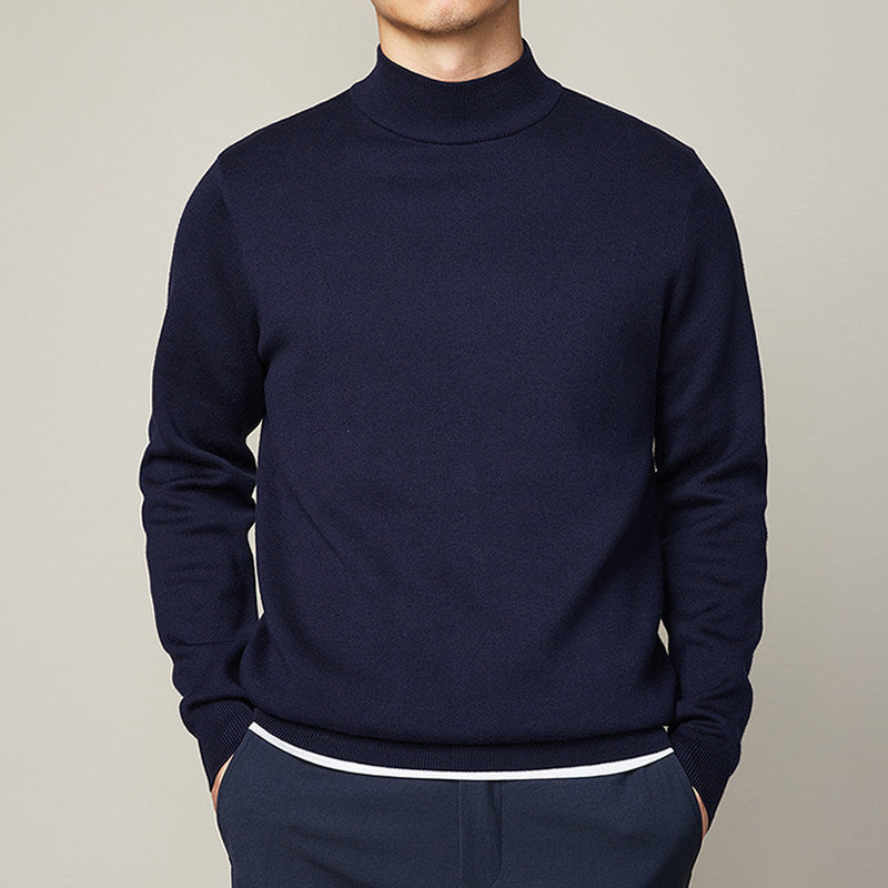 Hugo – Knit Mock Neck Sweater