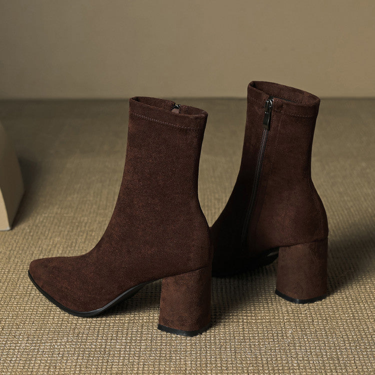 Siena Suede Ankle Boots