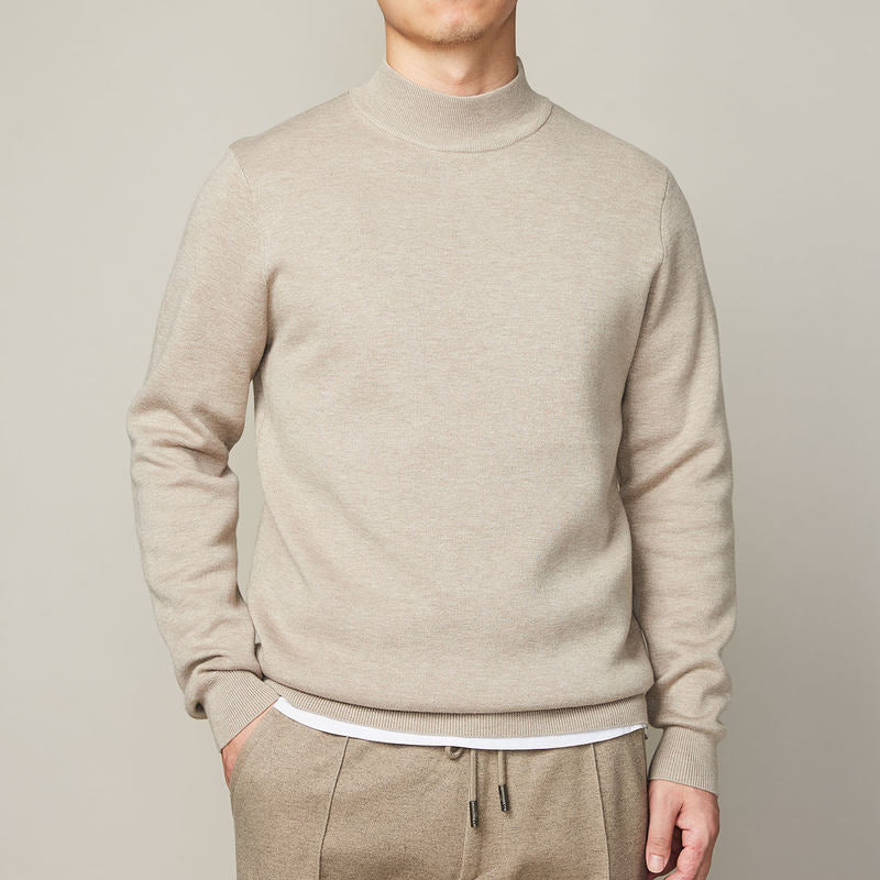 Hugo – Knit Mock Neck Sweater