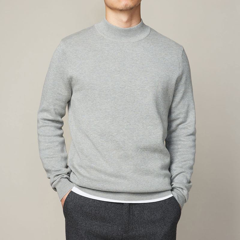 Hugo – Knit Mock Neck Sweater