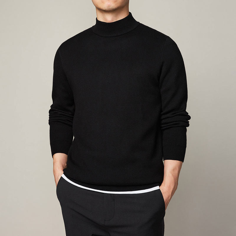 Hugo – Knit Mock Neck Sweater