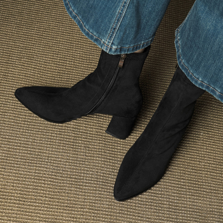 Siena Suede Ankle Boots