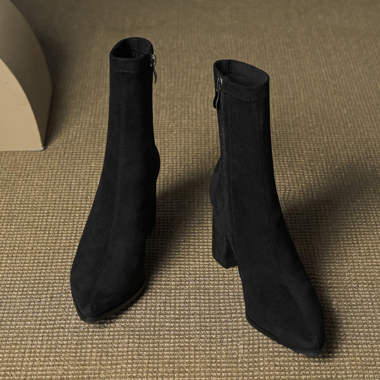 Siena Suede Ankle Boots
