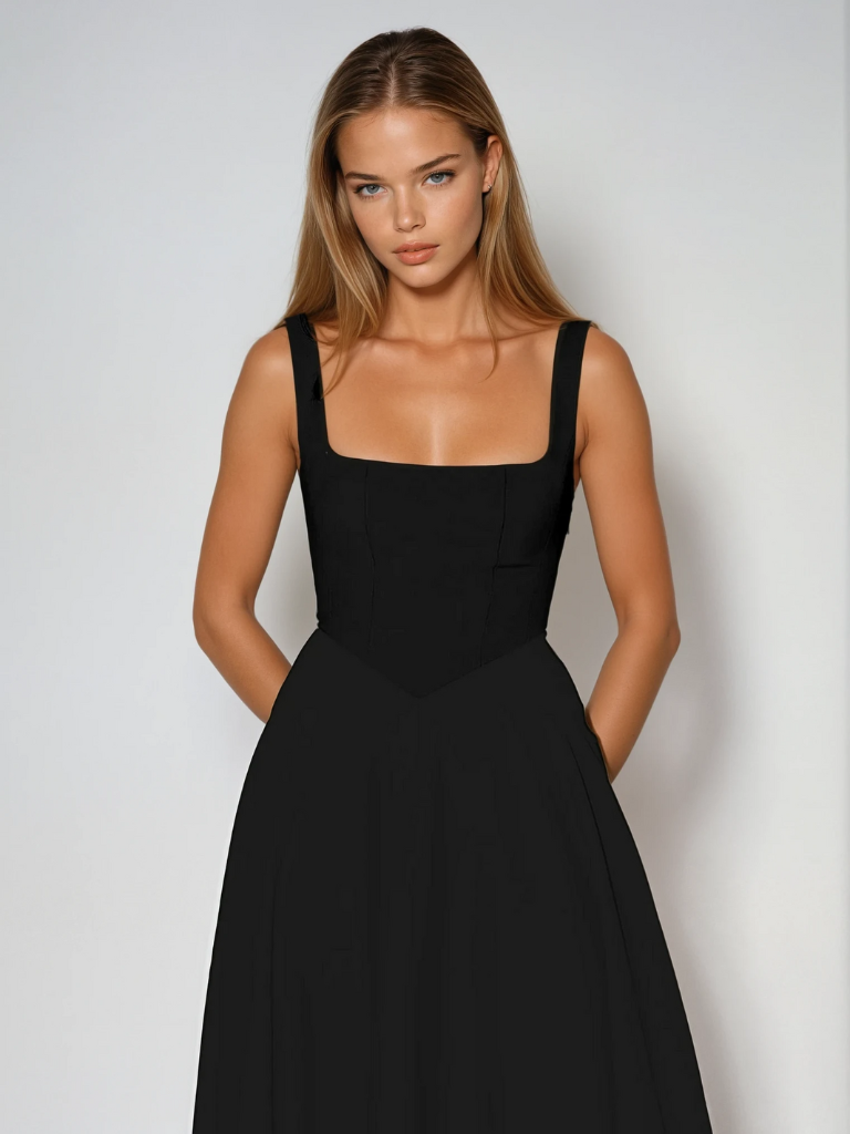 Clara – Vestito Midi Svasato