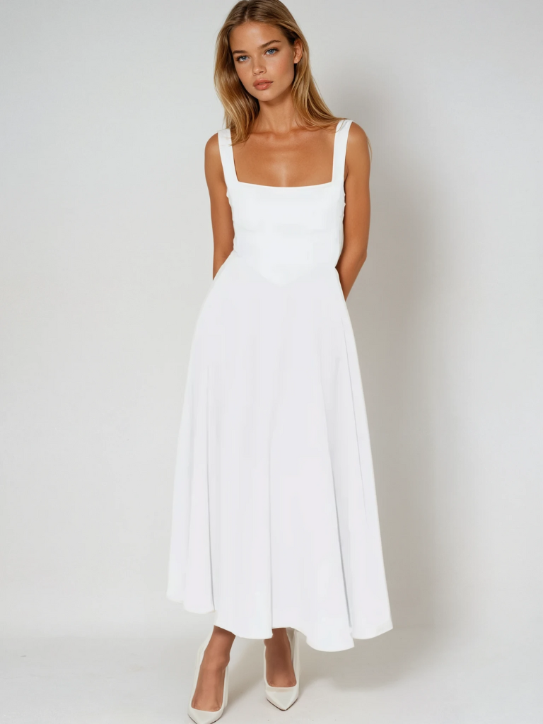 Clara – Vestito Midi Svasato