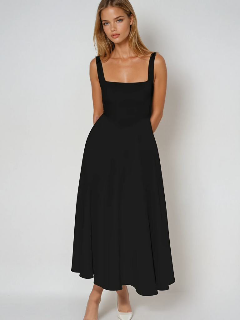 Clara – Vestito Midi Svasato