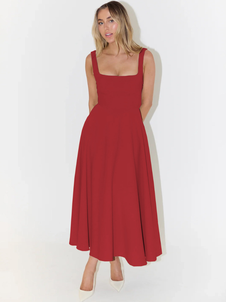 Clara – Vestito Midi Svasato