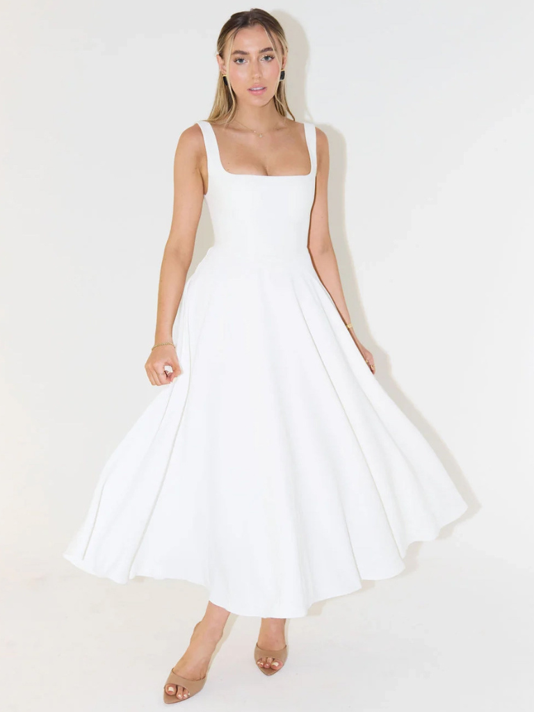 Clara – Vestito Midi Svasato