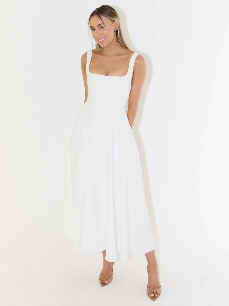 Clara – Vestito Midi Svasato