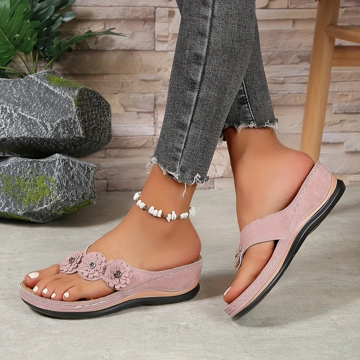 Margaux – Blumensandalen
