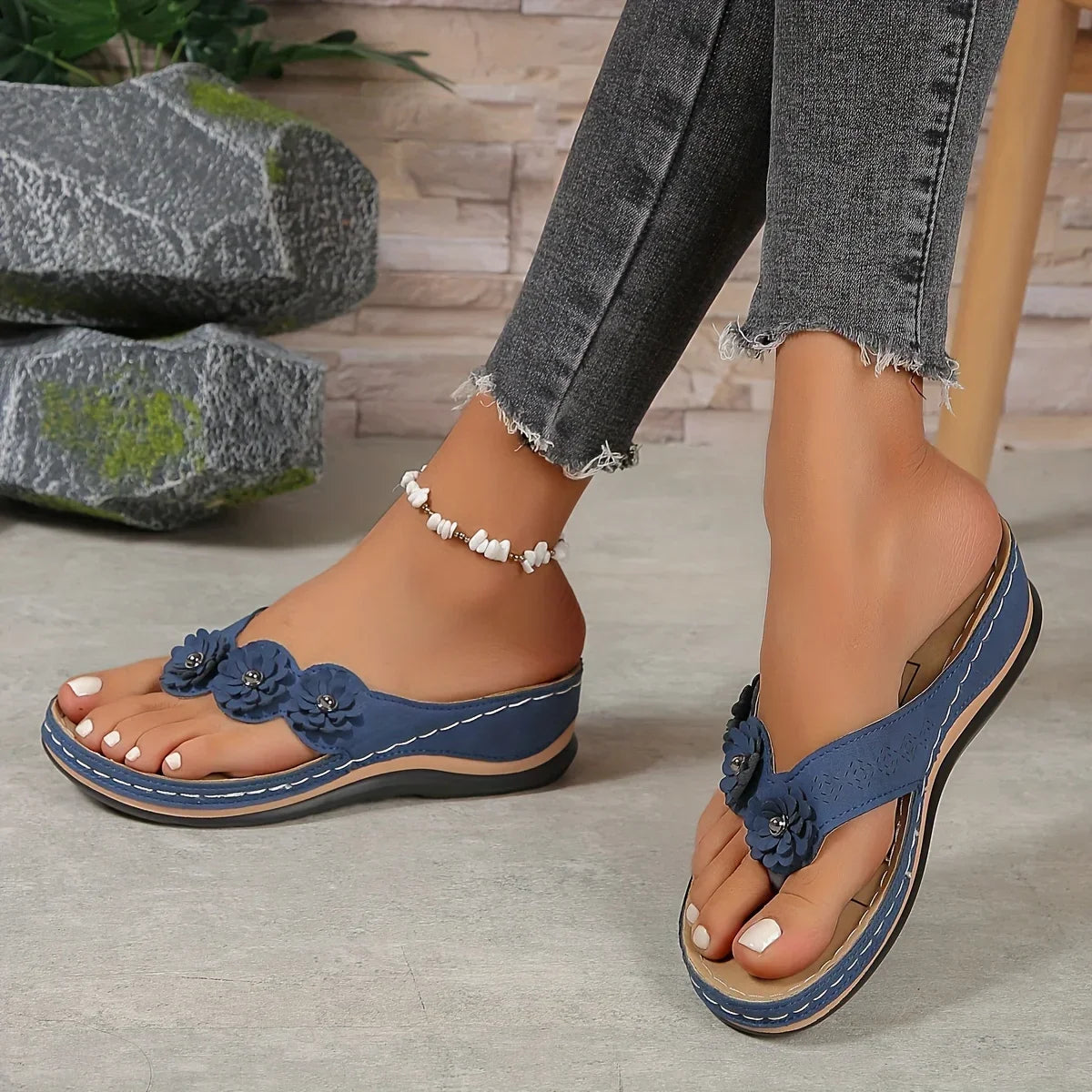 Margaux – Blumensandalen