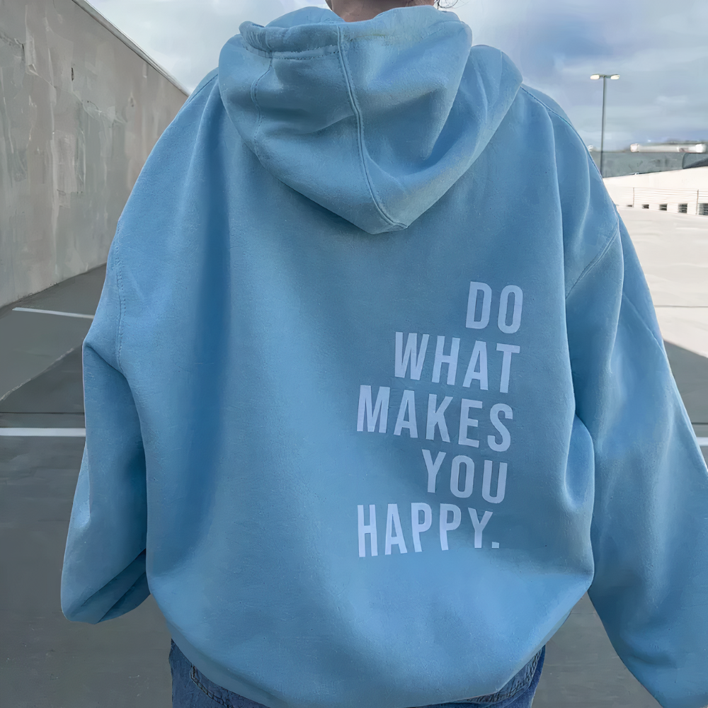 The Hoodie That Reminds You to Keep It Real (and Comfortable)