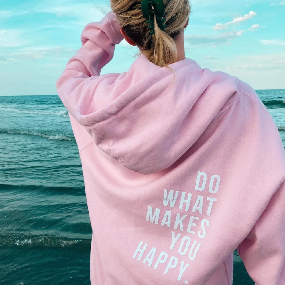 The Hoodie That Reminds You to Keep It Real (and Comfortable)