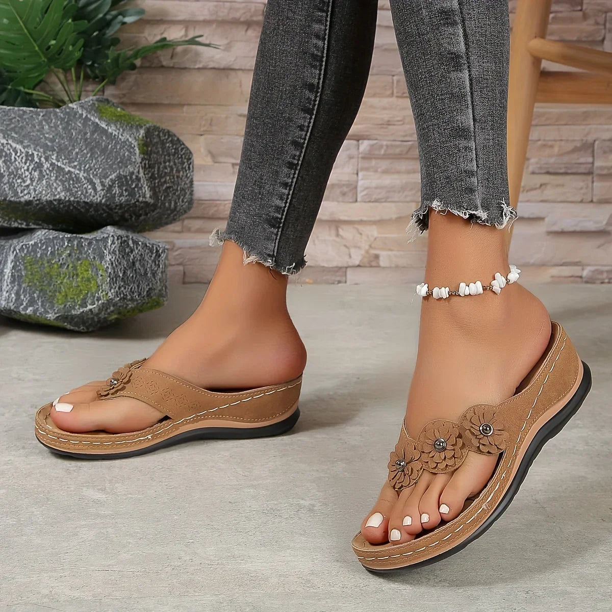 Margaux – Blumensandalen