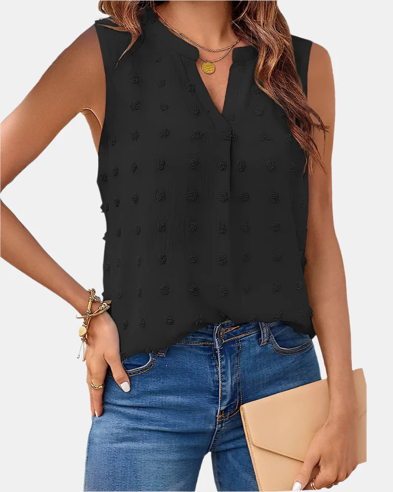 Vanessa – Elegant Sleeveless Blouse