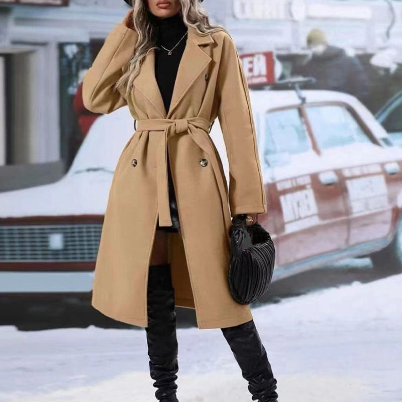 Scarlett - Double-breasted Trench Coat