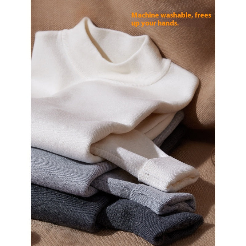Hugo – Knit Mock Neck Sweater