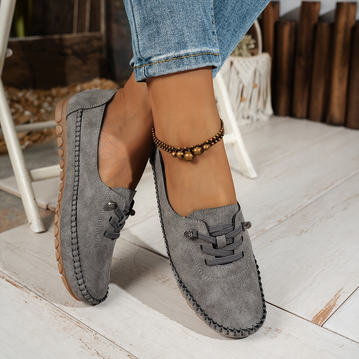 Rosa – Orthopedic Suede Loafers