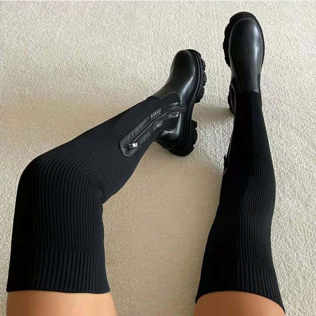 Camille – Long Fitted Boots
