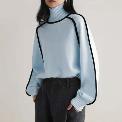 Lucia – Knitted Turtleneck Sweater