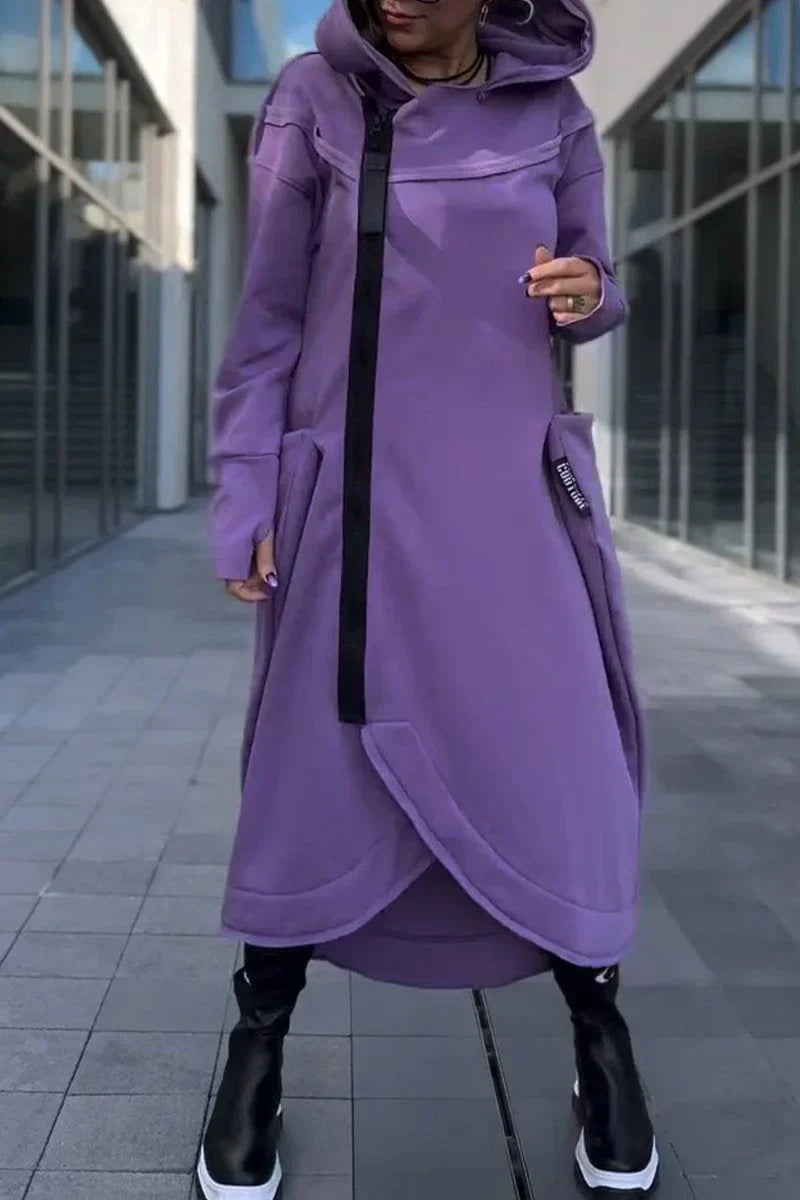 Marie - Cappotto lungo con cappuccio