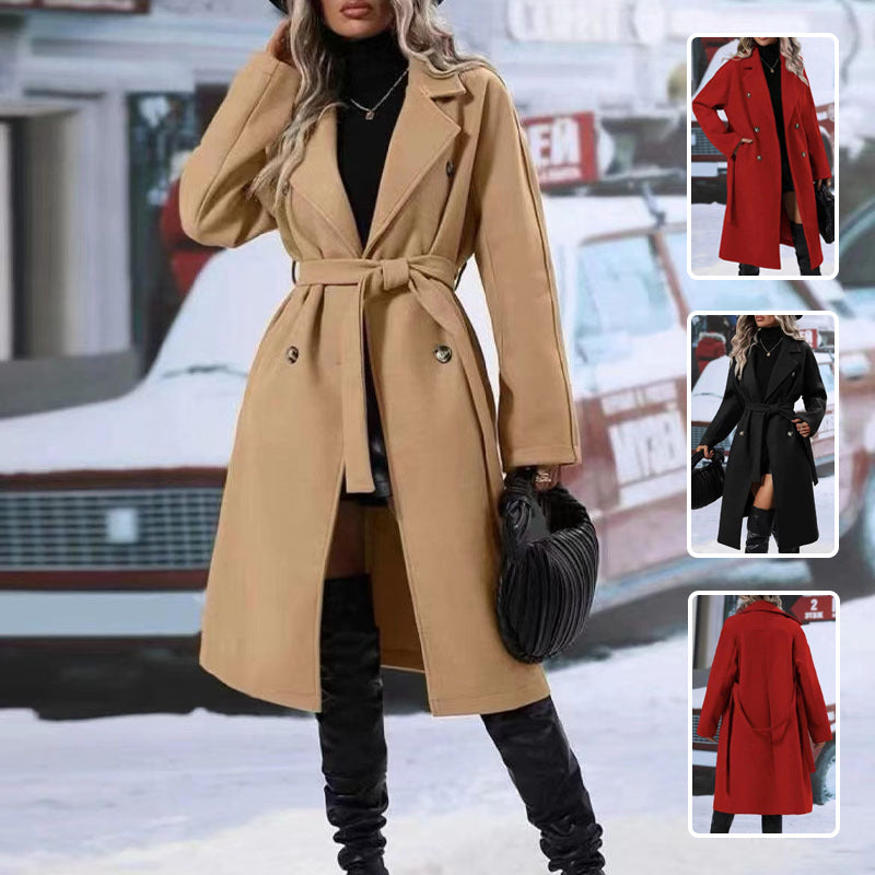 Scarlett - Double-breasted Trench Coat
