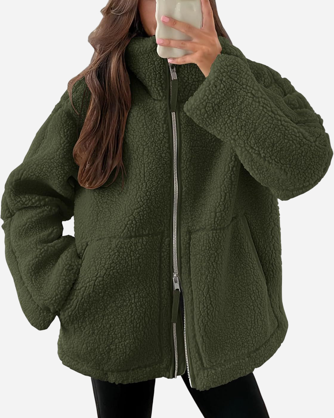 Léa – Zip-Up Coat