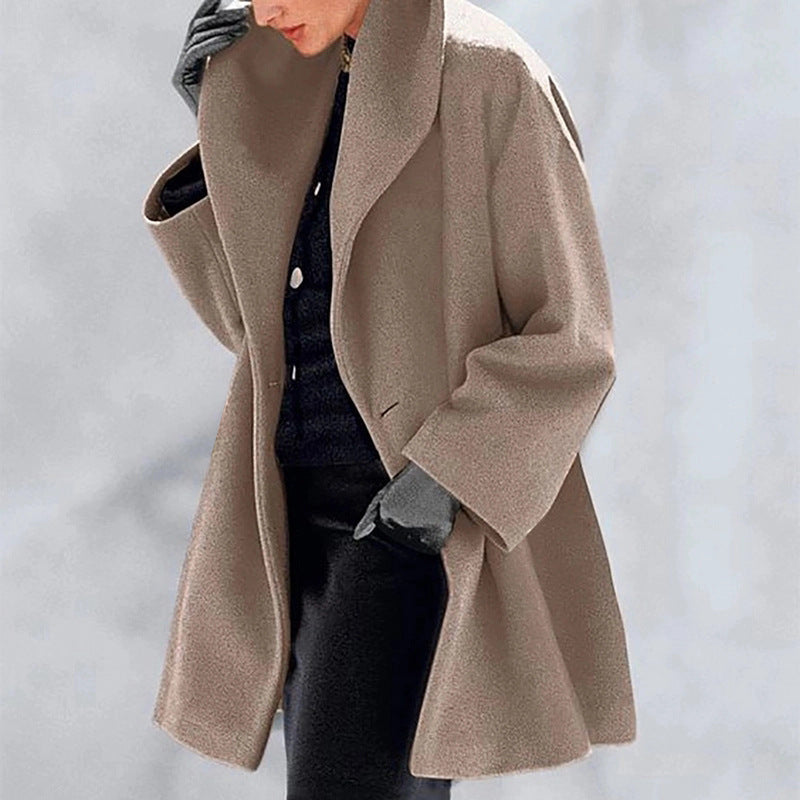 Sara – Long Woolen Coat