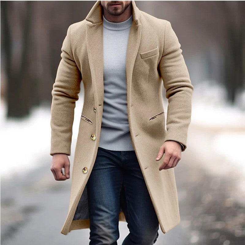 Jason - Lapel Trench Coat