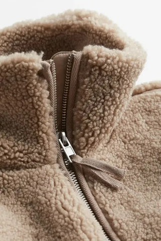 Olivia –  Warm Teddy Coat
