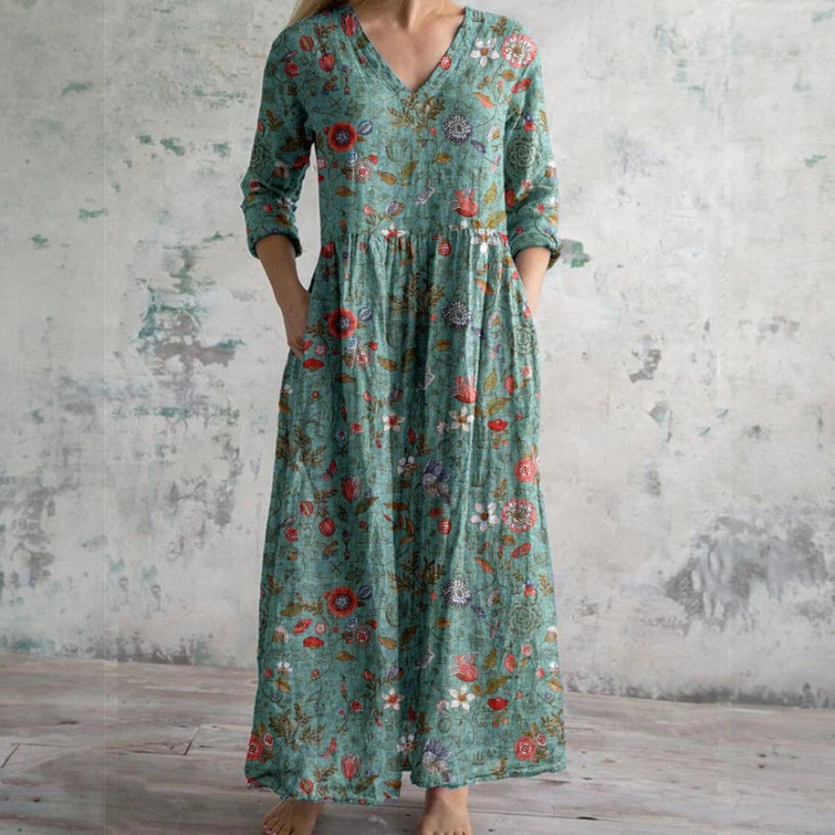 Lotte™ | Elegant Summer Floral Dress