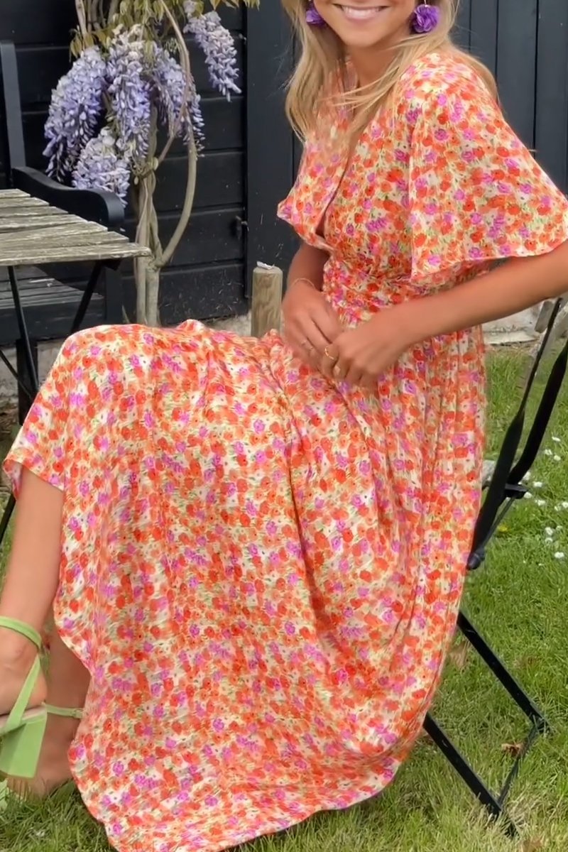 Maria – Abito lungo floreale