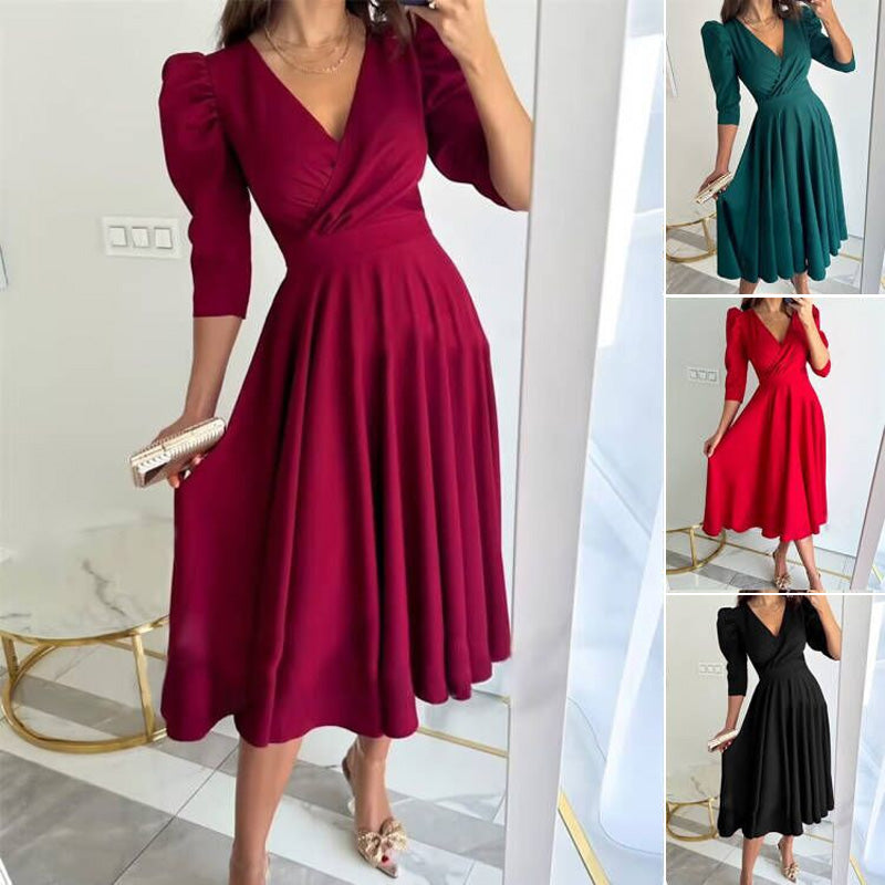 Renata – Flattering Midi Dress