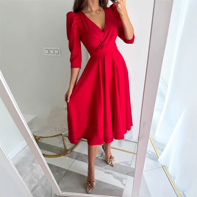 Renata – Flattering Midi Dress