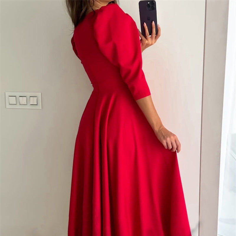 Renata – Flattering Midi Dress