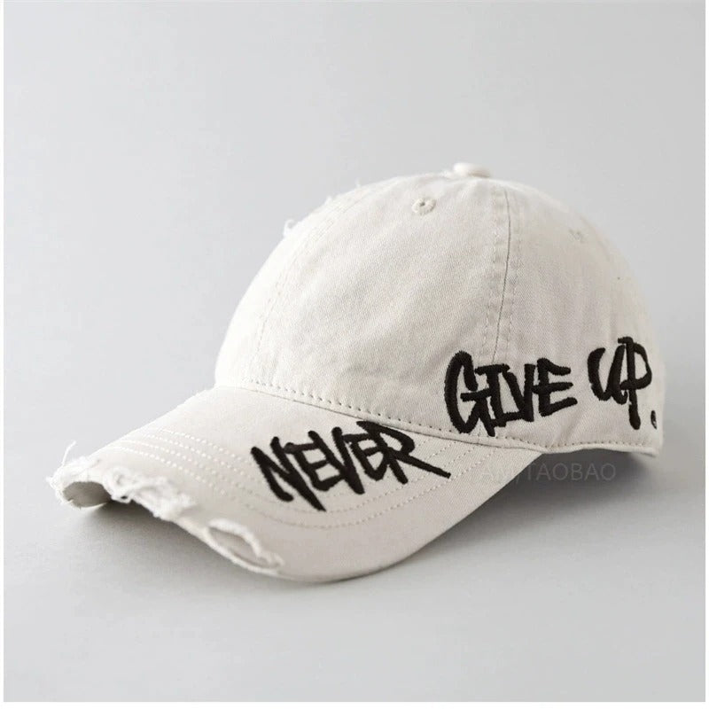 Never Give Up Cap