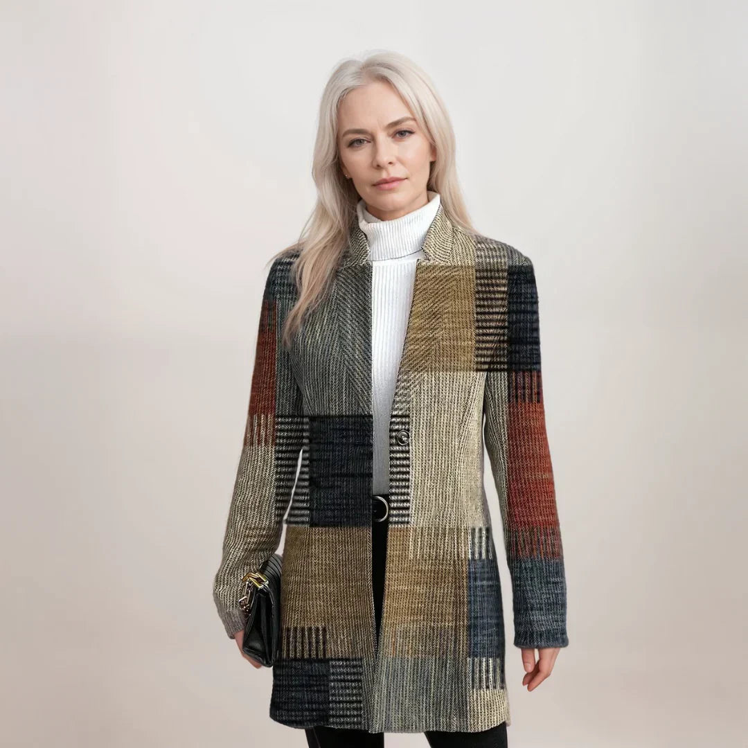 Stella | Elegant Blazer with Pattern